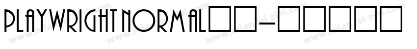 playwright normal字体字体转换